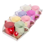 Esmé fém kanna mix 18/8x7,7cm