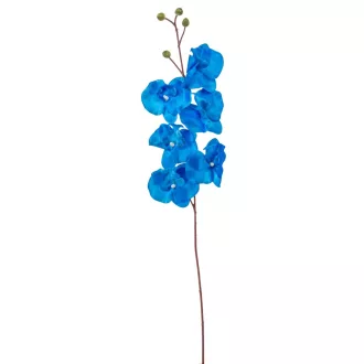 Orchidea ág kék M77cm 6db/köteg
