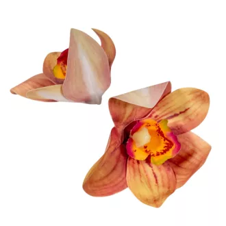 Orchidea virágfej gumi BR D10cm 24db/csom