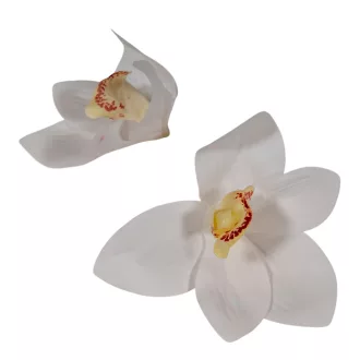 Orchidea virágfej gumi WH D10cm 24db/csom