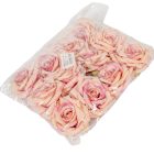 Rózsa virágfej mályva D10cm 12db/csom