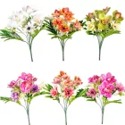 Orchidea, margaréta csokor 7v. mix M45cm 24db/#