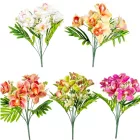 Orchidea csokor gumi 7v. mix M43cm 24db/#