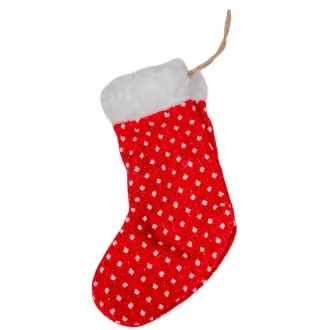 Csizma akasztós textil 15cm