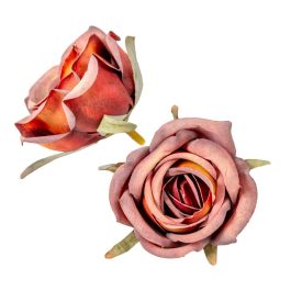 Rózsa virágfej D5,5cm 24db/csom