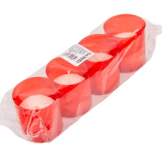 Mécsesbetét kicsi piros 40g 5,4cm 4db/#