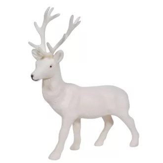Szarvas flokkolt fehér M27cm