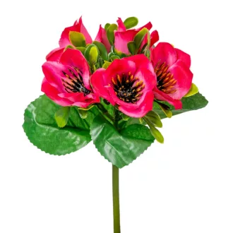 Anemona csokor 5v. rózsaszín M21cm
