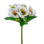 Anemona csokor 5v. fehér M21cm