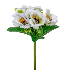 Anemona csokor 5v. fehér M21cm