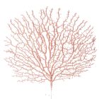 Glitteres legyező ág pink M44cm