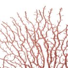 Glitteres legyező ág pink M44cm