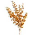 Metál eukaliptusz pick 8ágú arany M37cm