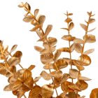 Metál eukaliptusz pick 8ágú arany M37cm