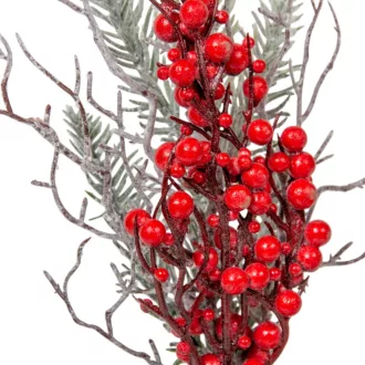 Bogyós fenyő ág M34cm