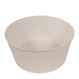 Astana fém ültetőtál krém D22cm M10cm