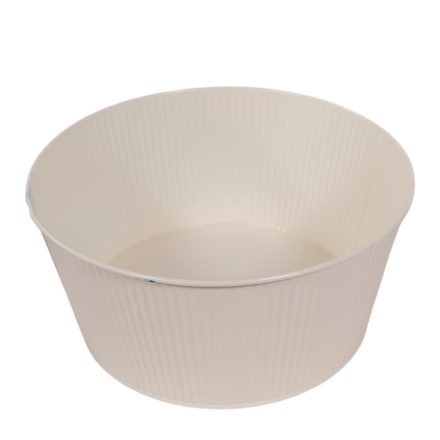 Astana fém ültetőtál krém D22cm M10cm