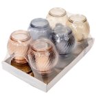 Nagy gömb üvegmécses mix 35gr 18,5cm 6db/#