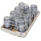 Kis henger üvegmécses szürke 35gr 18cm 10db/#