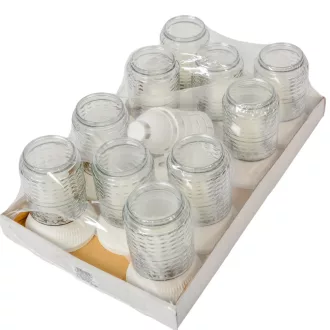 Kis henger üvegmécses fehér 35gr 18cm 10db/#