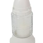 Kis henger üvegmécses fehér 35gr 18cm 10db/#