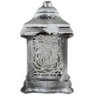 Katedrális üvegmécses ezüst 40gr 24cm 4db/#