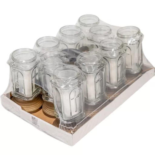 Ablakos üvegmécses 50gr 24cm 10db/#