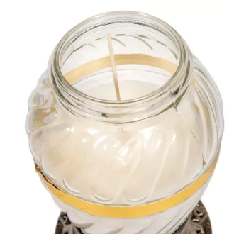 Öntött talpas üvegméces 180gr 25cm 7db/#