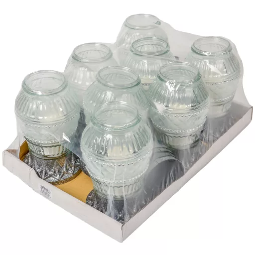 Csiszolt mintás, strasszos ezüst 55gr 25cm 8db/#