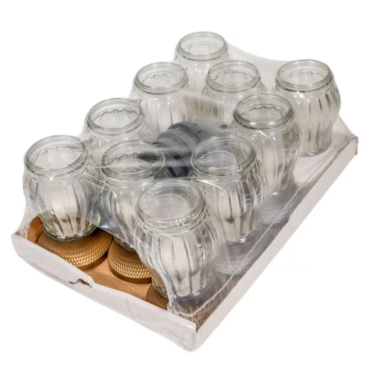 Bordás üvegmécses mix 40gr 23cm 10db/#