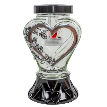 Üvegmécses SOLÁR MAXI ezüst 26cm 5db/#