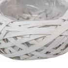 Bélelt fészek fehér D25cm M8cm