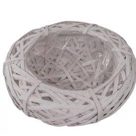 Bélelt fészek fehér M10x35cm