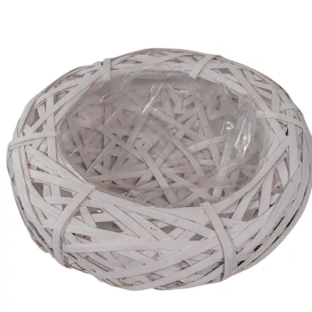 Bélelt fészek fehér M10x35cm