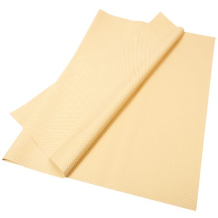 Csomagoló fólia sötét krém pöttyös 70x100cm 5db-os