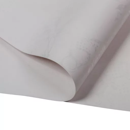 Csomagoló fólia szív és levendula mintával fehér 70x100cm 5db-os